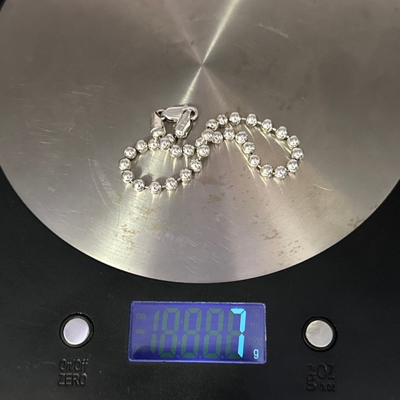 Vintage Sterling silver bracelet Italy #046 - Picture 6 of 8